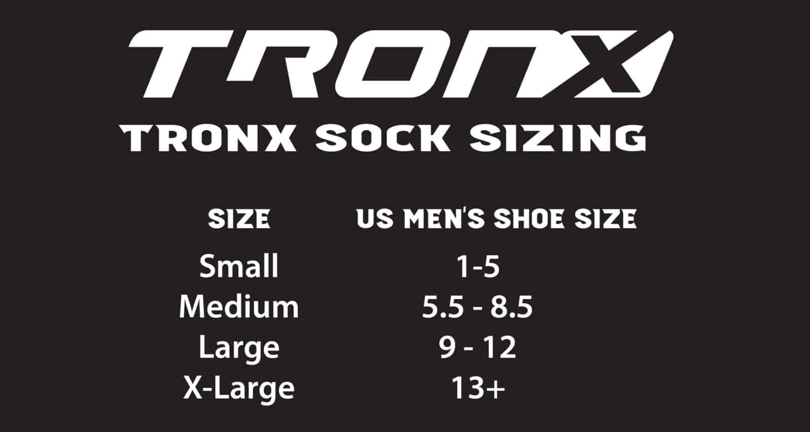 TRONX SOCK SIZING-3.9.22v2-01